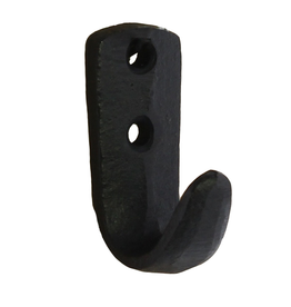 Small Black Cabin Hook H2"
