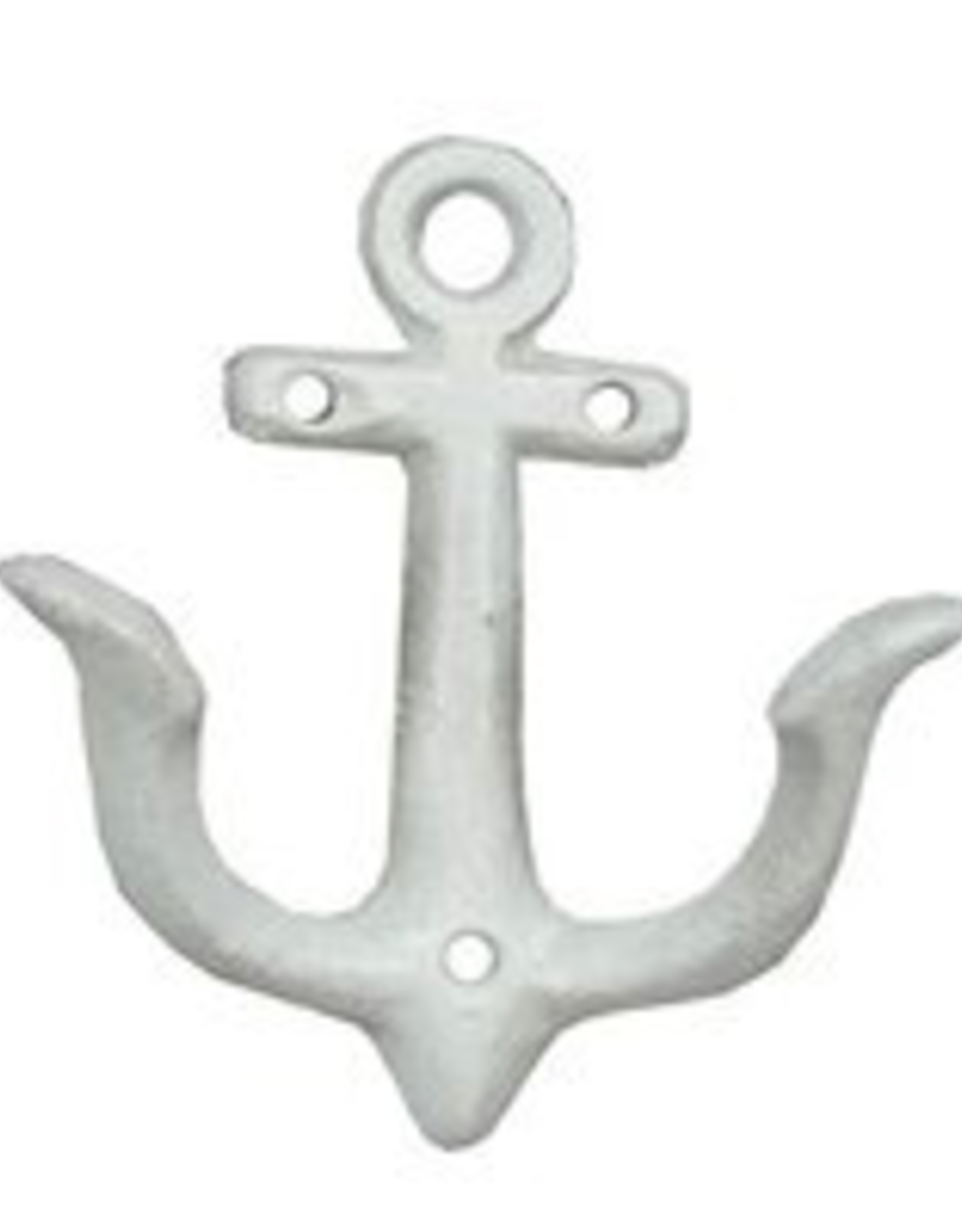 Small White Anchor Hook L3.5" W4.5"