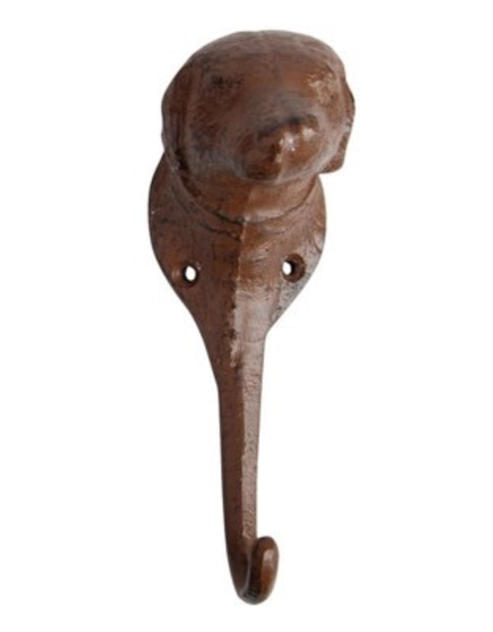 Brown Dog Head Hook