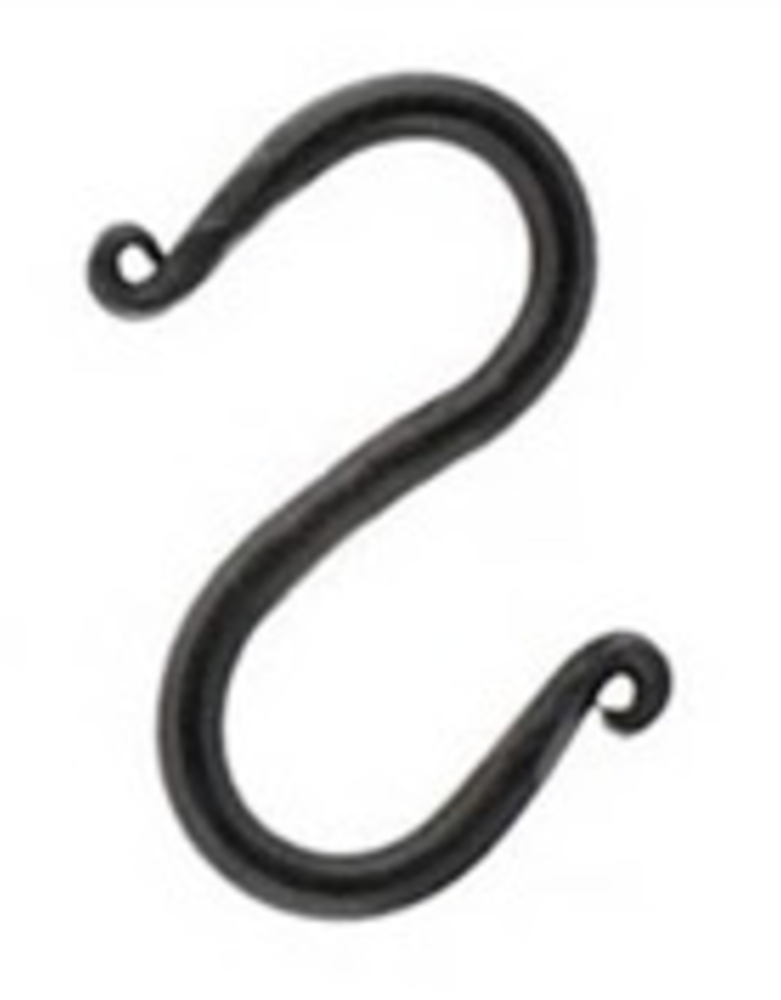3” Black Mini S Hook