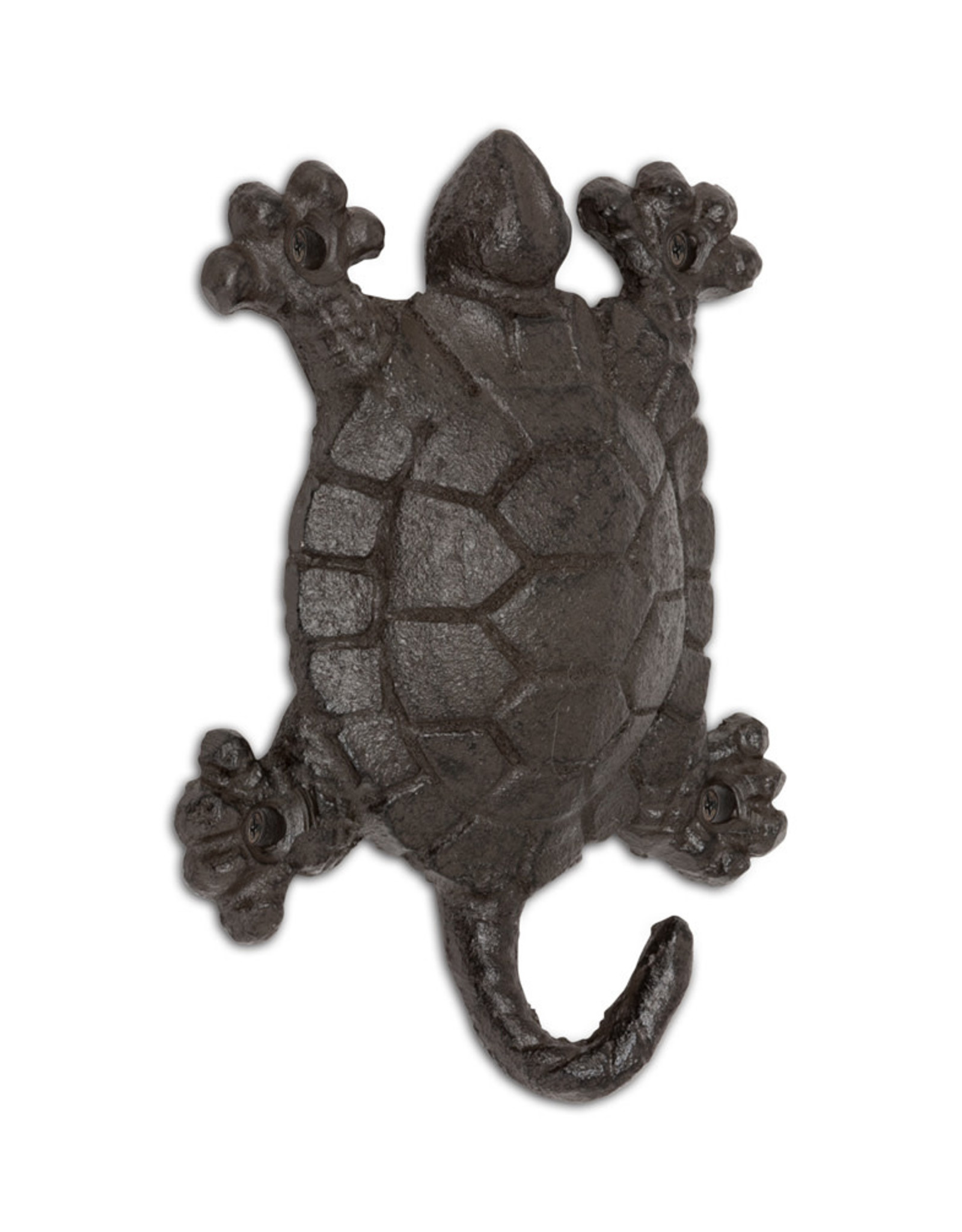 Cast Iron Turtle Hook H4"
