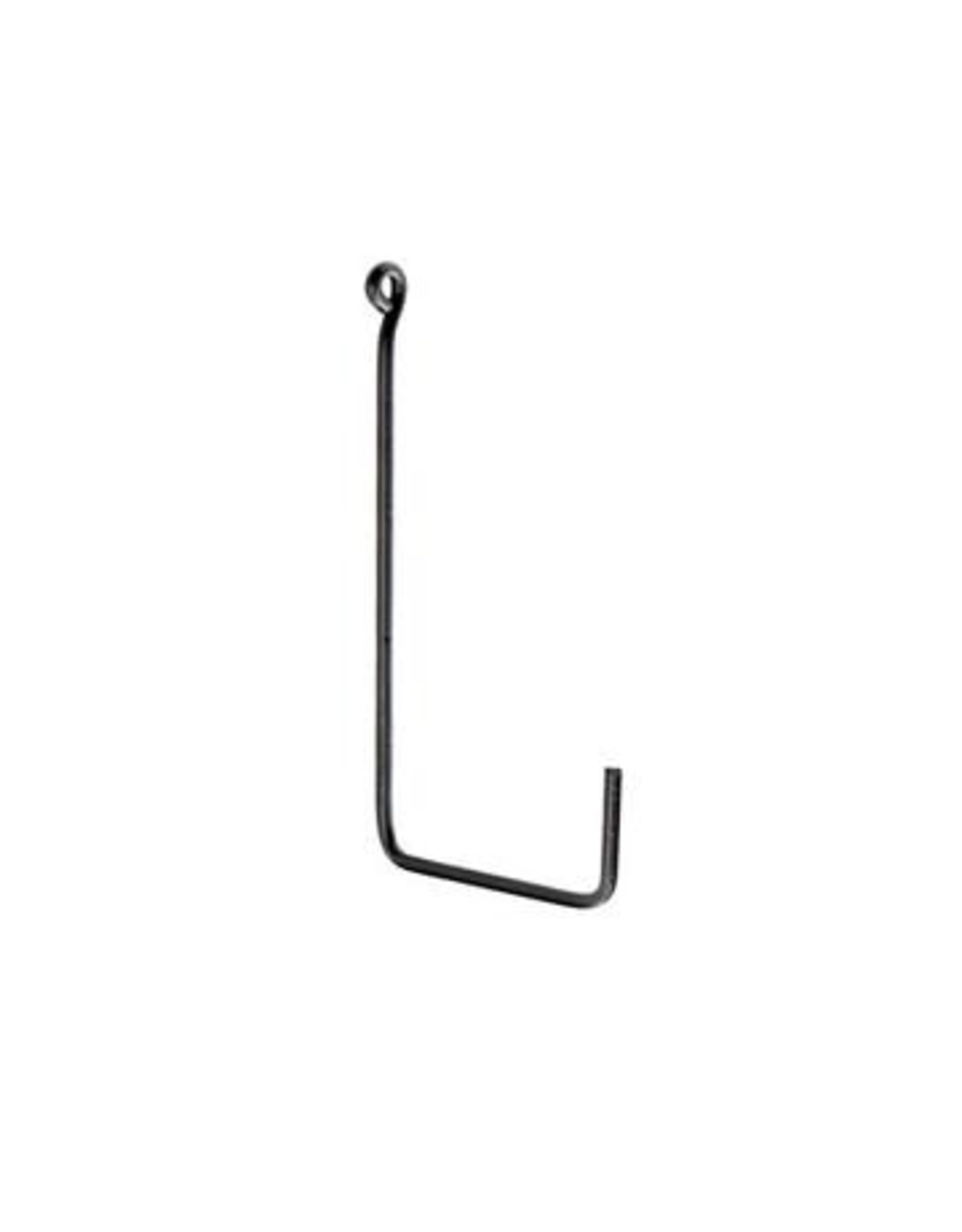 Large Iron Black “L Shape” Single Hook