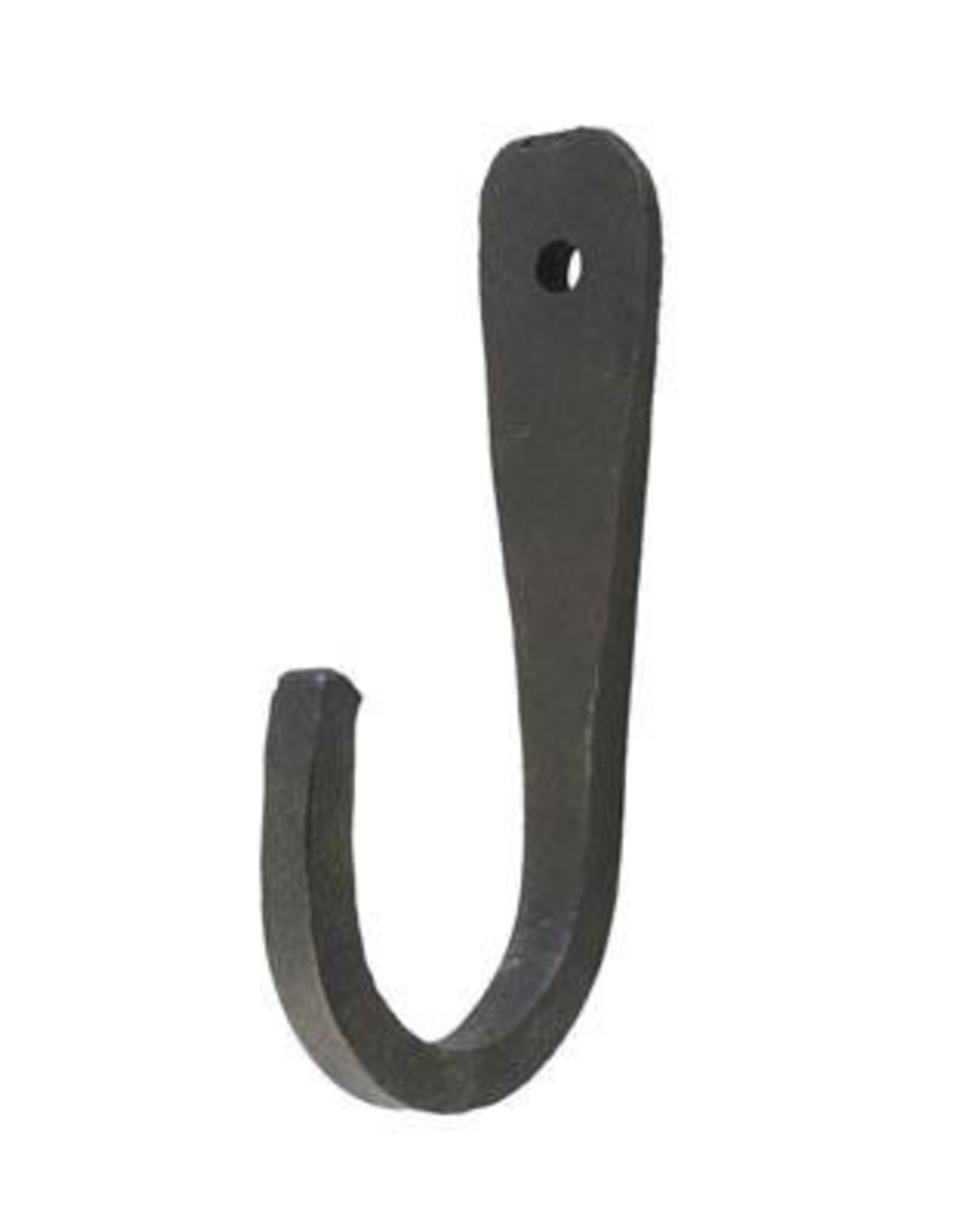 Flat Black Hand Forged Hook