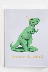 Dinomite Birthday Foil Card