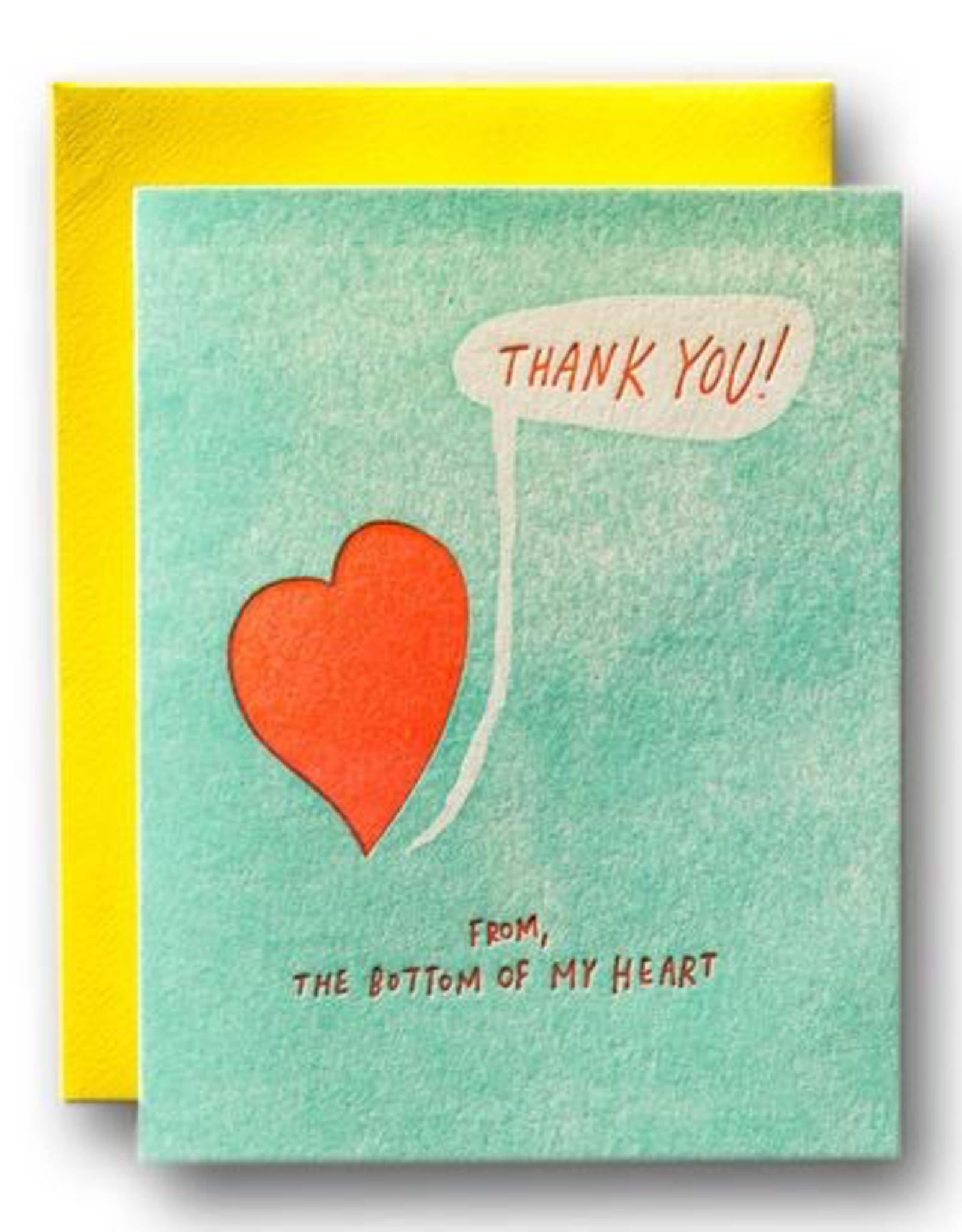 TY from the Bottom Of My Heart Card