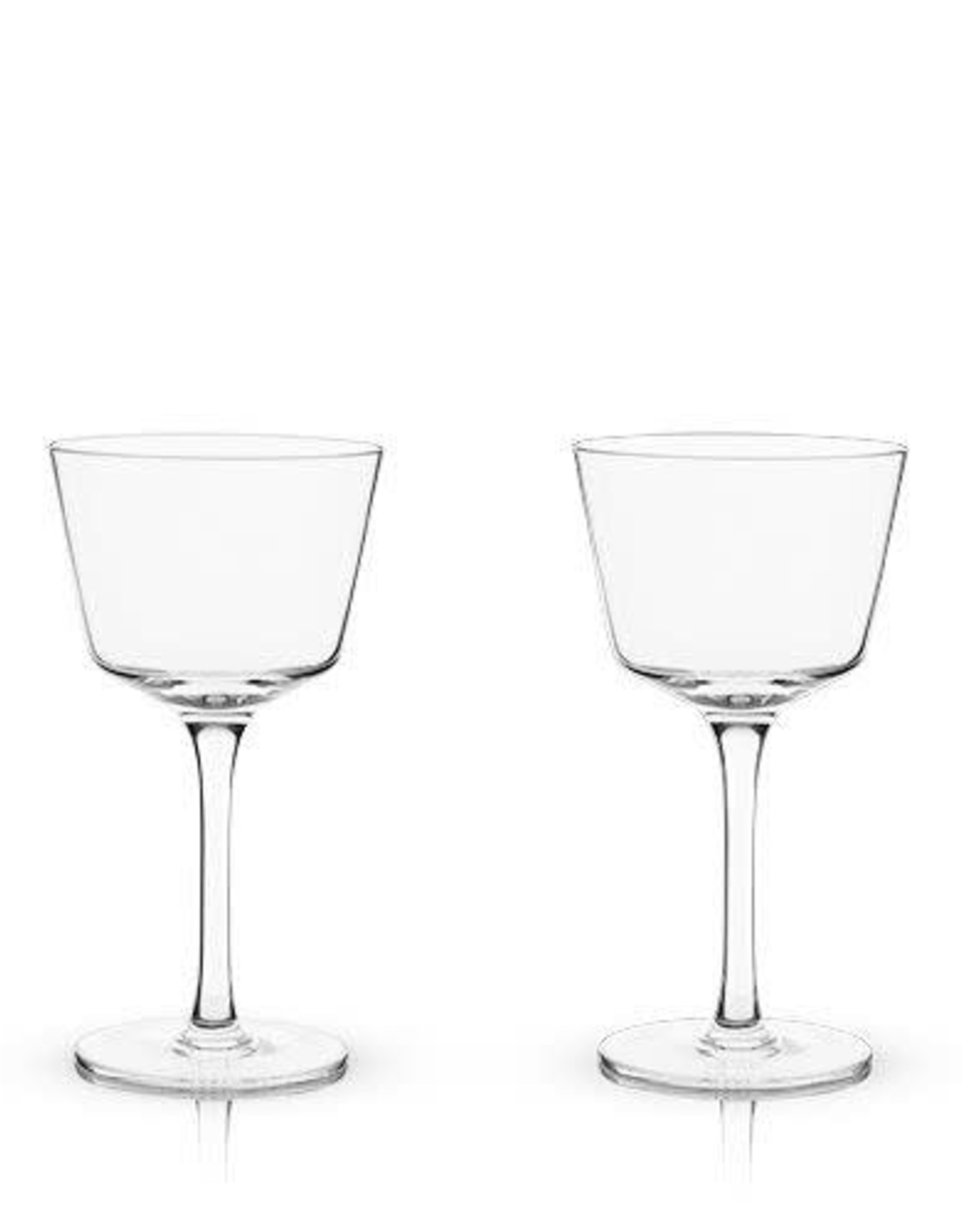 Crystal Nick and Nora Glass