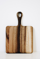 Mini Square Acacia Board With Handle