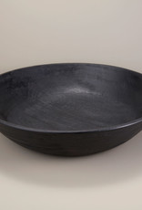 Oversized Arendal Black Mango Wood Bowl D19”