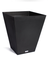 Small Black Nobleton Planter L16" W16" H18"