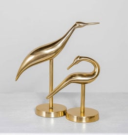 Gold Herons Set of 2