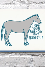 Horseshit Birthday Card