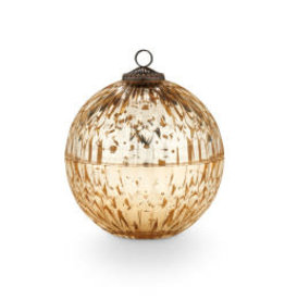 Winter White Glass Ornament Candle Reg $49 Now $35