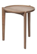 Wood Cleaver Accent Table H24" D22" Reg $399  Now $195