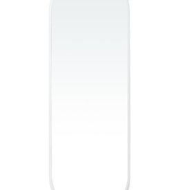 White Brady Tall Oval Mirror L47" W16"