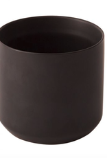 Large Black Kendall Pot D7" H6.75"