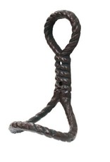 Small Knotted Rope Hook 4.5"