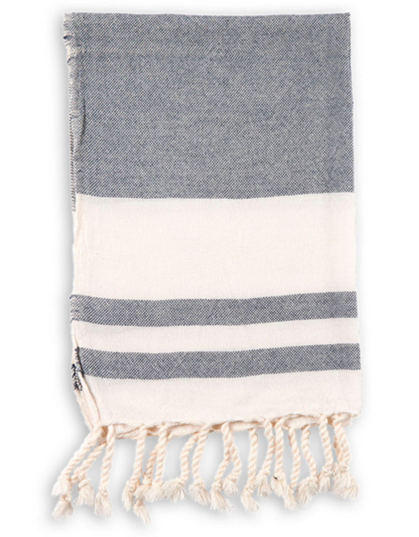 Navy Classic Turkish Hand Towel