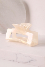 Reese Claw Clip 3" - Creme