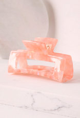 Reese Large Claw Clip - Blush 3"