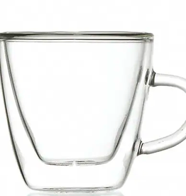 Large Turin Double Walled Espresso Cup 140ml/4.7 oz.