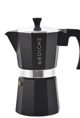 Charcoal Milano Stovetop Espresso Coffee Maker 6 cup
