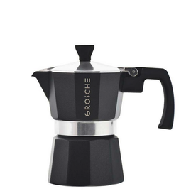 Charcoal Milano Stovetop Espresso Maker 3 cup