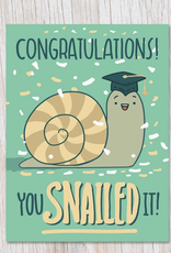 Congratulations You Snailed It Card