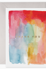 Colourful Thanks Card