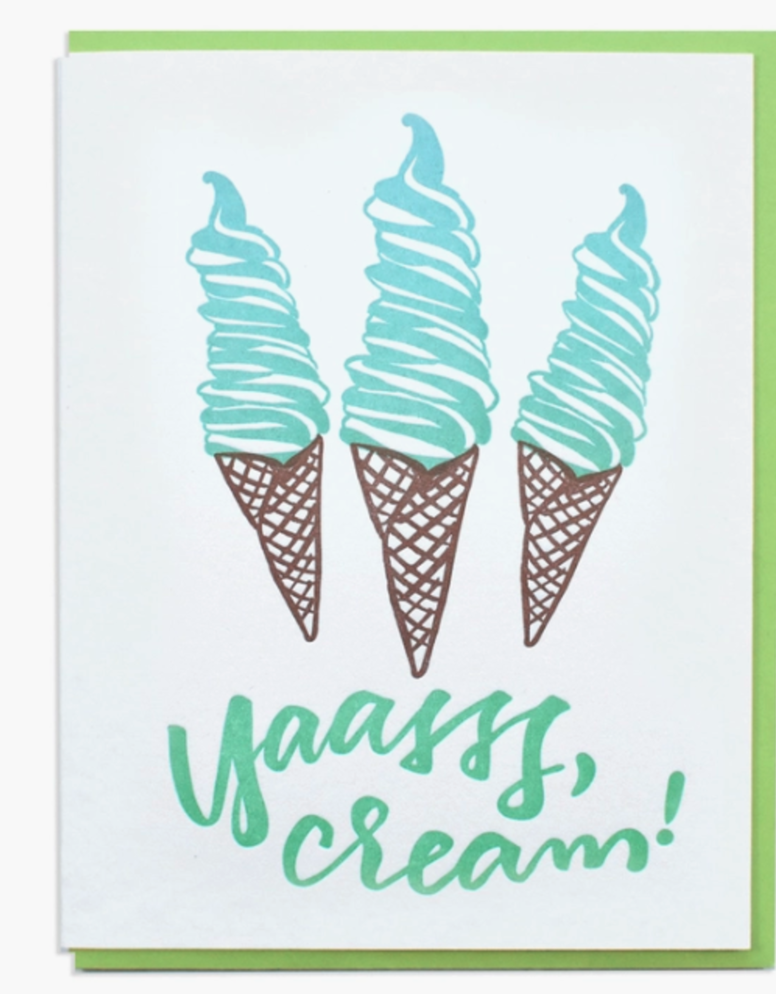 Yaass Cream Card