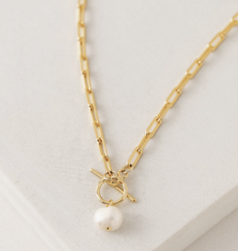 Thalassa Pearl Necklace - Gold