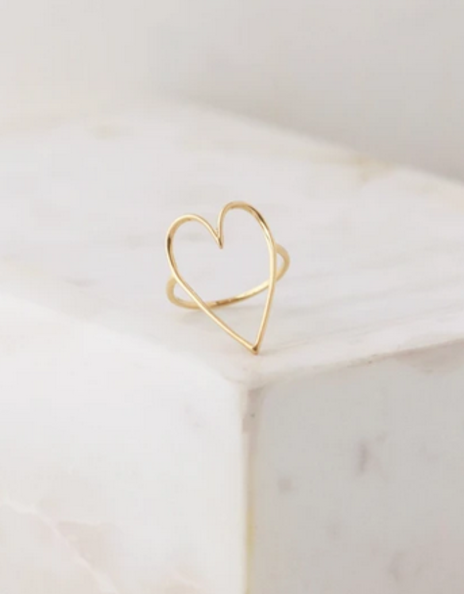 Lovestruck Ring Size 7 - Gold