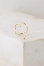 Lovestruck Ring Size 6 - Gold