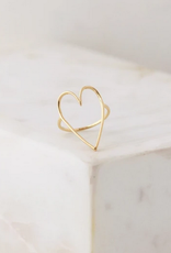 Lovestruck Ring Size 8 - Gold
