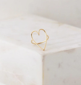 Lovestruck Ring Size 8 - Gold