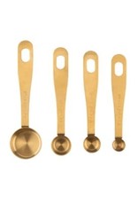 Brass Measuring Spoons - Set of 4