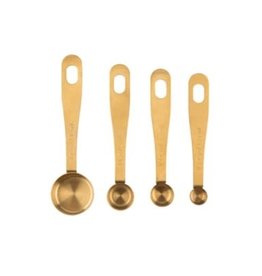Brass Measuring Spoons - Set of 4