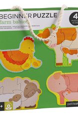 Farm Babies Beginner Puzzle 4 pc