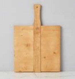 Small Natural Square Italian Charcuterie Board L19" W13"