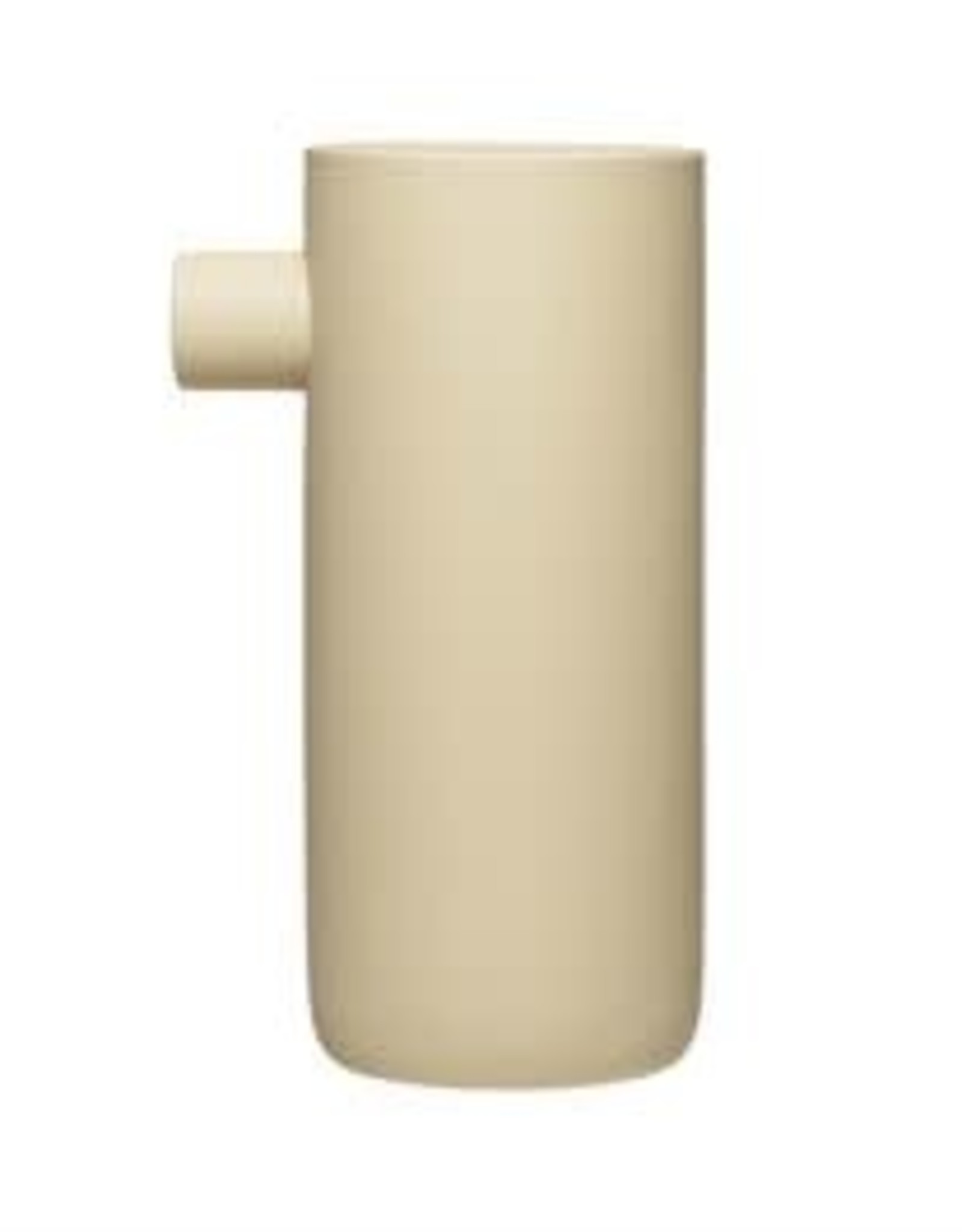 Cream Coloured Stoneware Vase H10.75”