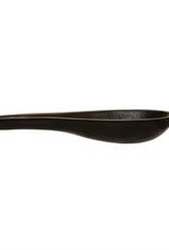 Black Stoneware Spoon Rest