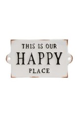 This is  Our Happy Place Sign L5.5"