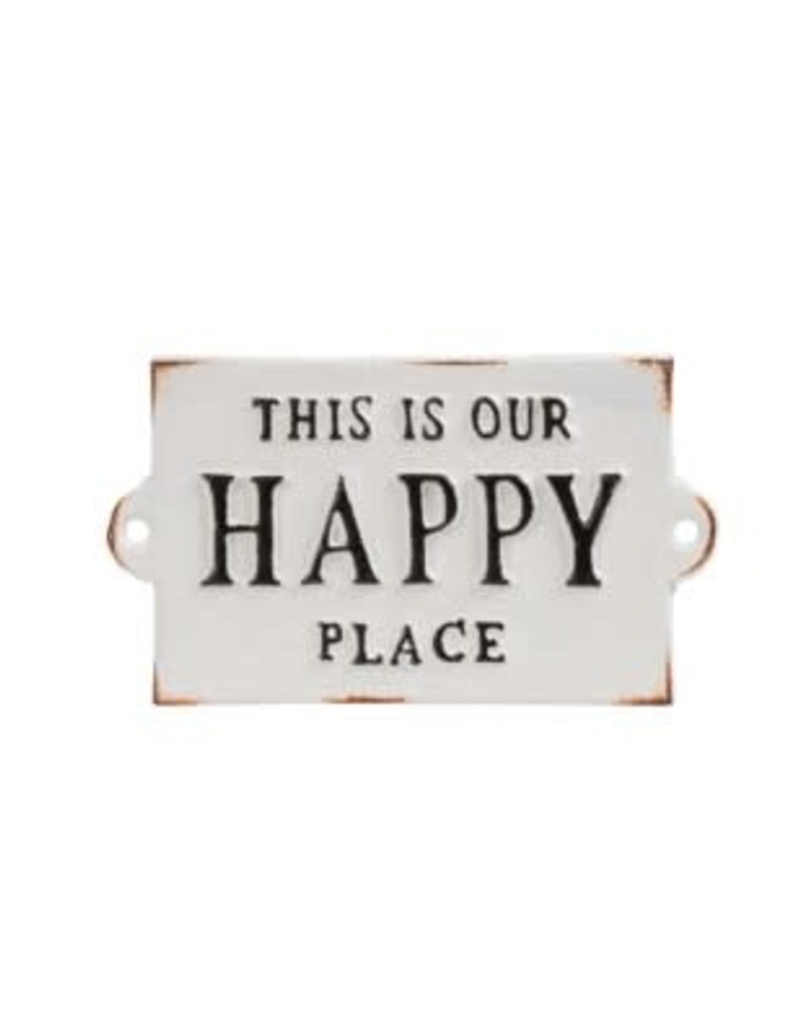 This is  Our Happy Place Sign L5.5"