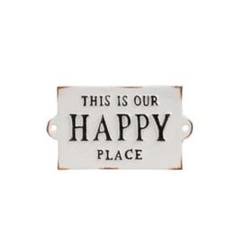 This is  Our Happy Place Sign L5.5"