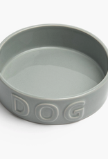 Medium Grey Classic Dog Bowl D6.25" H2"