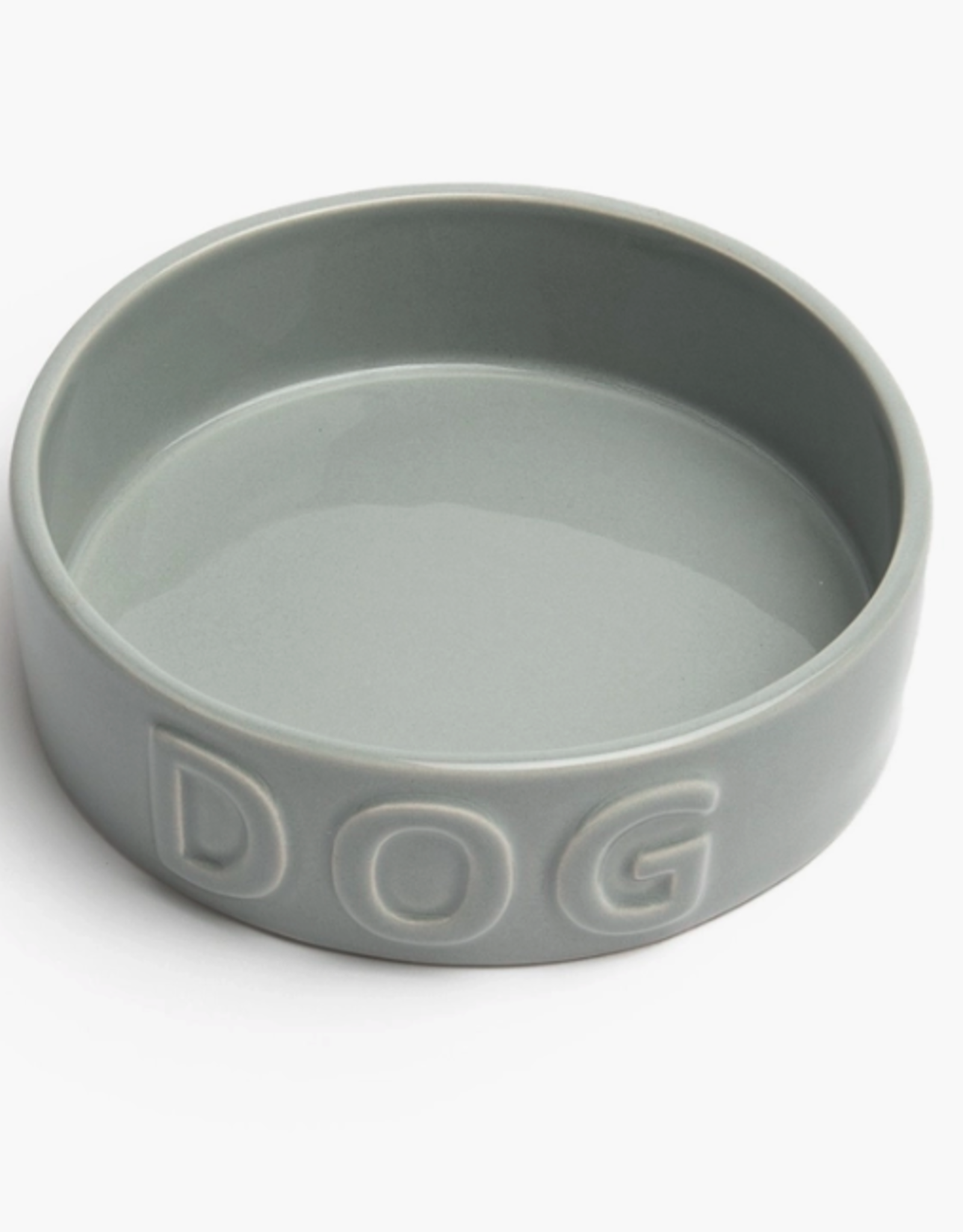 Medium Grey Classic Dog Bowl D6.25" H2"