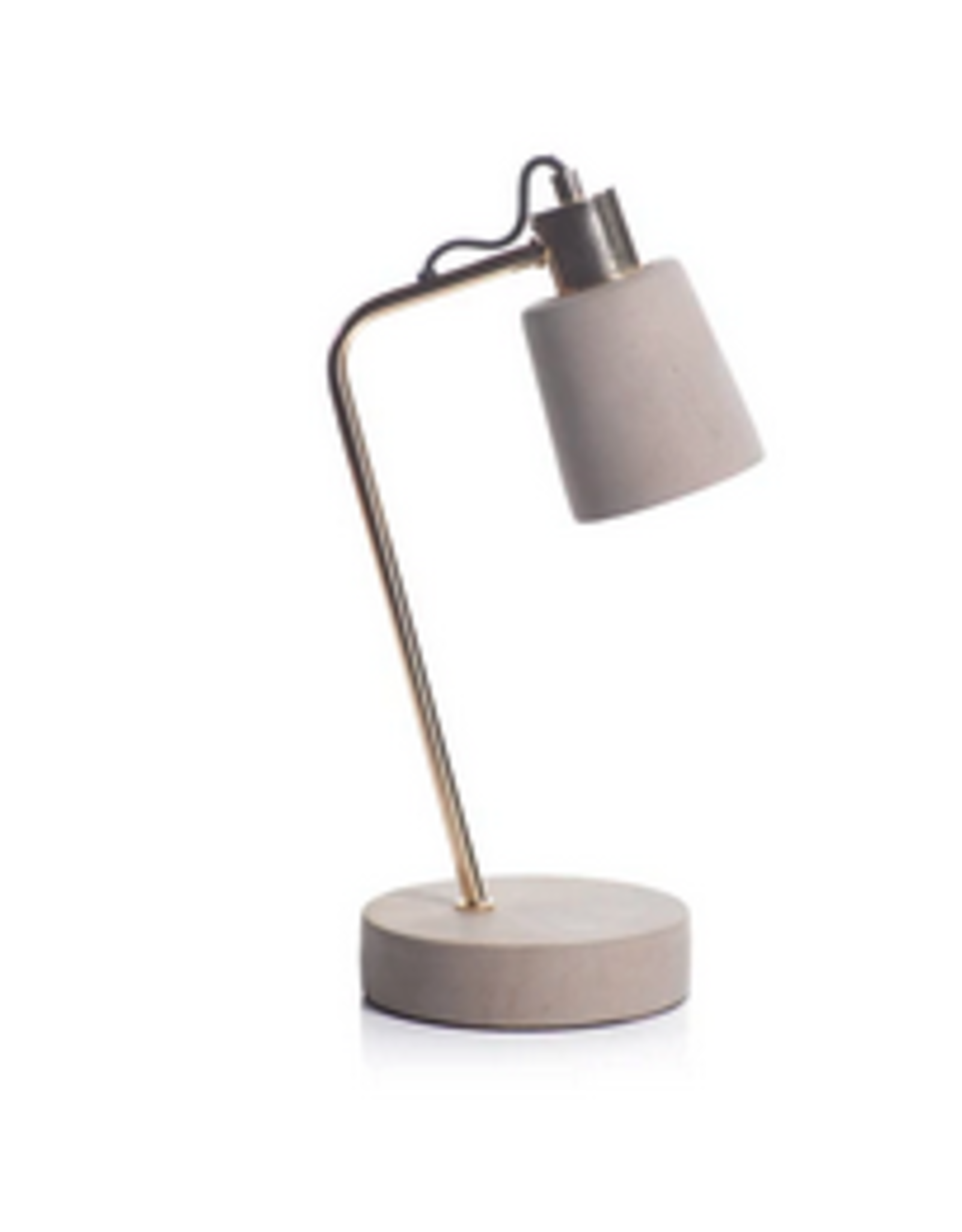 Fiona Concrete Table Lamp D7" H17.75"