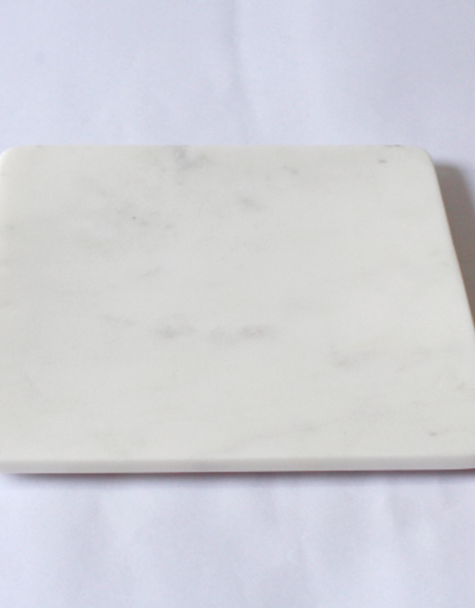 Small Square Marble Platter L8"
