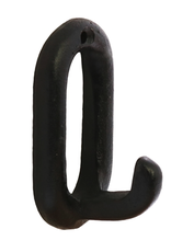 Black Duncan Oval Hook H3"