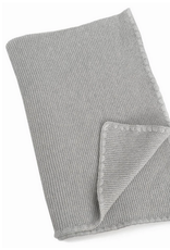 Grey Mia Cotton Baby Blanket L30" W40"