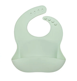 Mint Silicone Bib